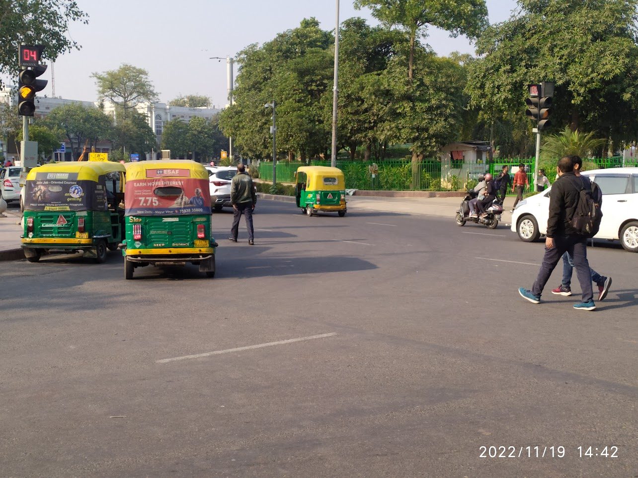सीजेपी की 'तिरंगा' मार्च से पहले दिल्ली में कड़ी सुरक्षा